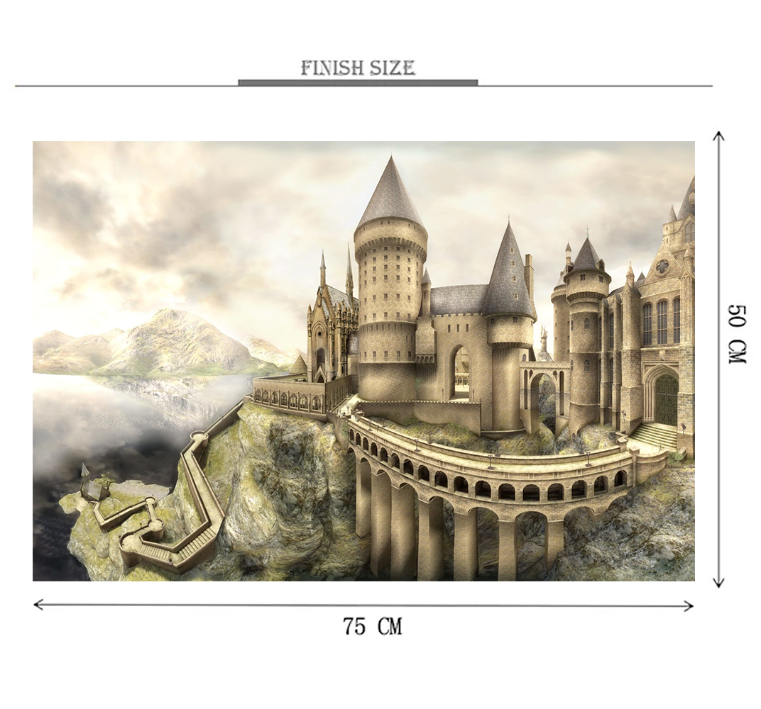 Bechingum Palace is Wooden 1000 Piece Jigsaw Puzzle Toy For Adults and Kids