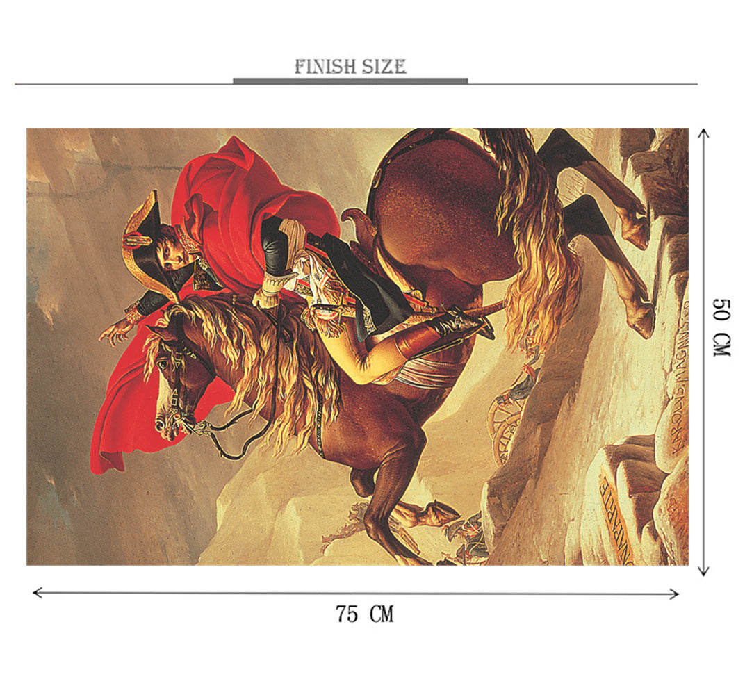 Napoleon Painting is Wooden 1000 Piece Jigsaw Puzzle Toy For Adults and Kids
