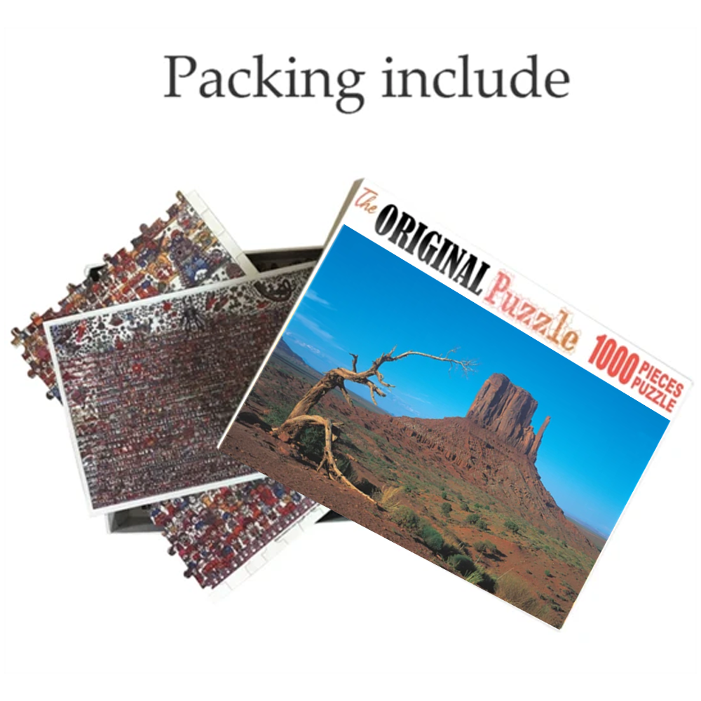 Monument Valley Wooden 1000 Piece Jigsaw Puzzle Toy For Adults and Kids