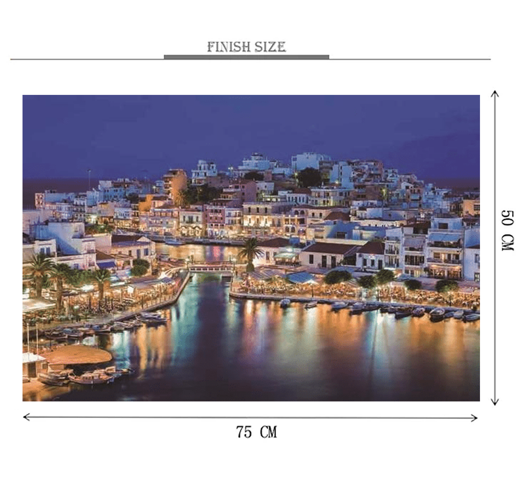 Dessert Resort Wooden 1000 Piece Jigsaw Puzzle Toy For Adults and Kids