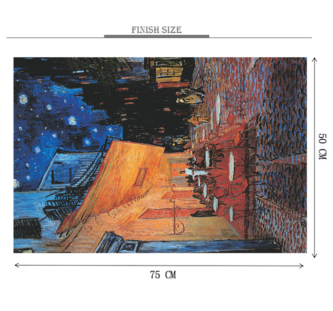 Dine Oil Painting is Wooden 1000 Piece Jigsaw Puzzle Toy For Adults and Kids