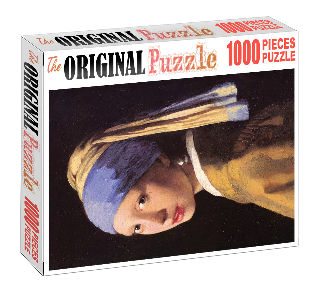 Farmer Girl is Wooden 1000 Piece Jigsaw Puzzle Toy For Adults and Kids