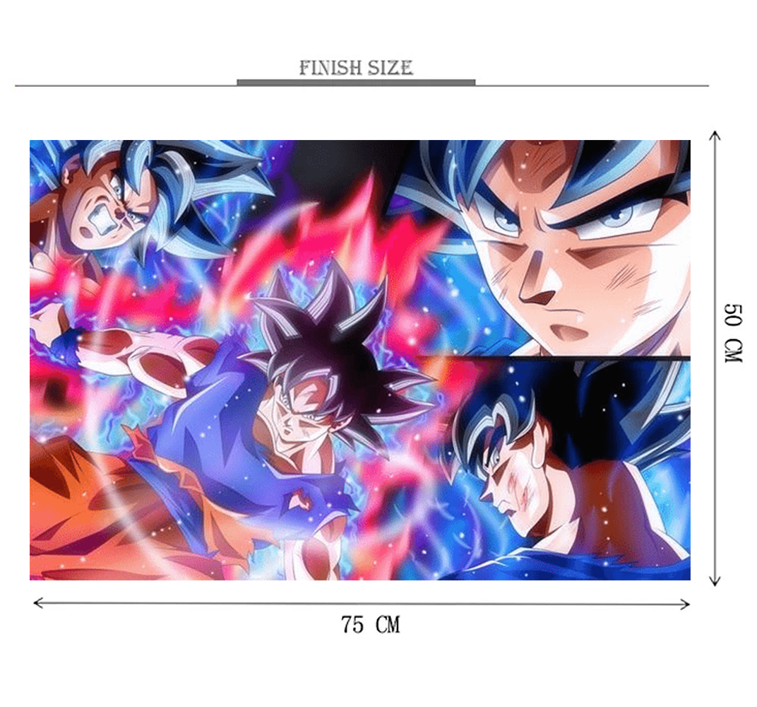 Goku Power Wave Wooden 1000 Piece Jigsaw Puzzle Toy For Adults and Kids