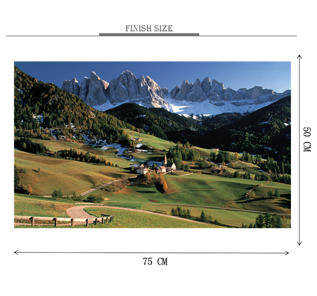 Green Valley Wooden 1000 Piece Jigsaw Puzzle Toy For Adults and Kids