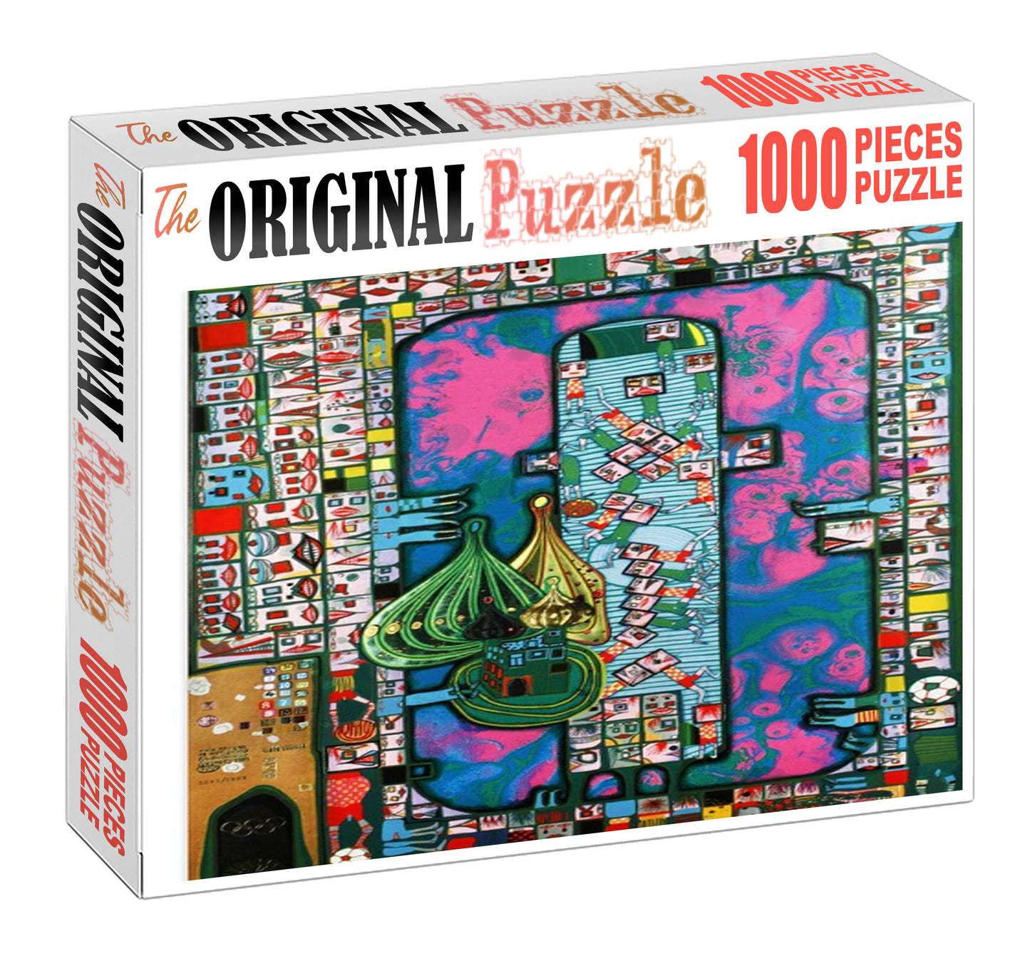 Olympische Munchum Wooden 1000 Piece Jigsaw Puzzle Toy For Adults and Kids