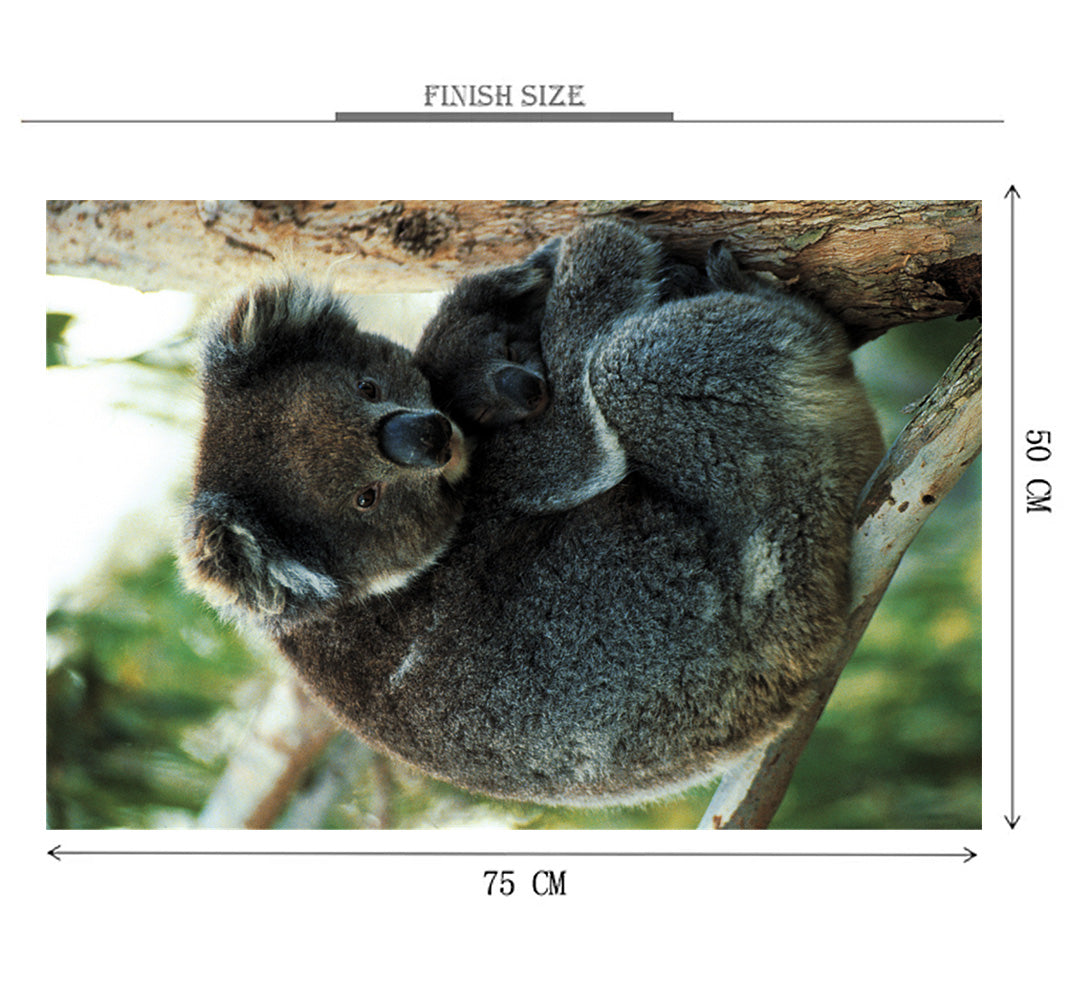Koala Bear Wooden 1000 Piece Jigsaw Puzzle Toy For Adults and Kids