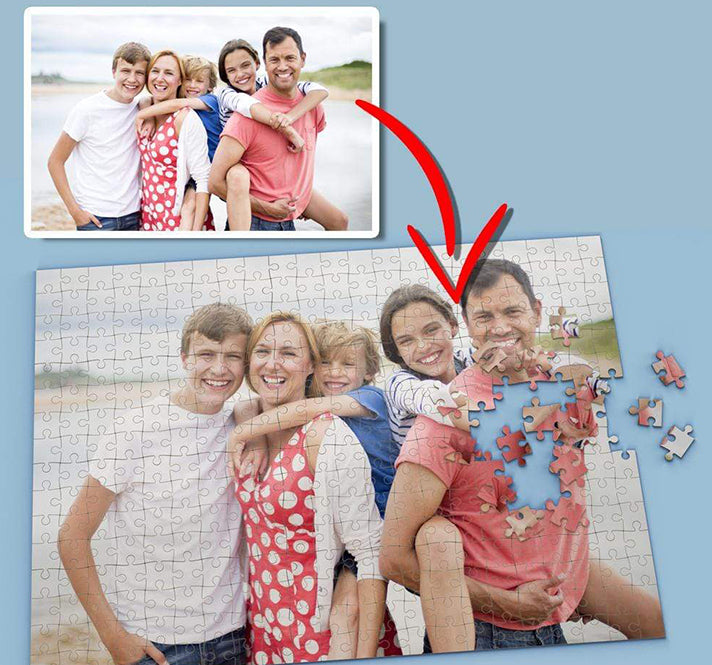 Create Your Own Custom 1000 Pieces Puzzle - Makes A Perfect Gift