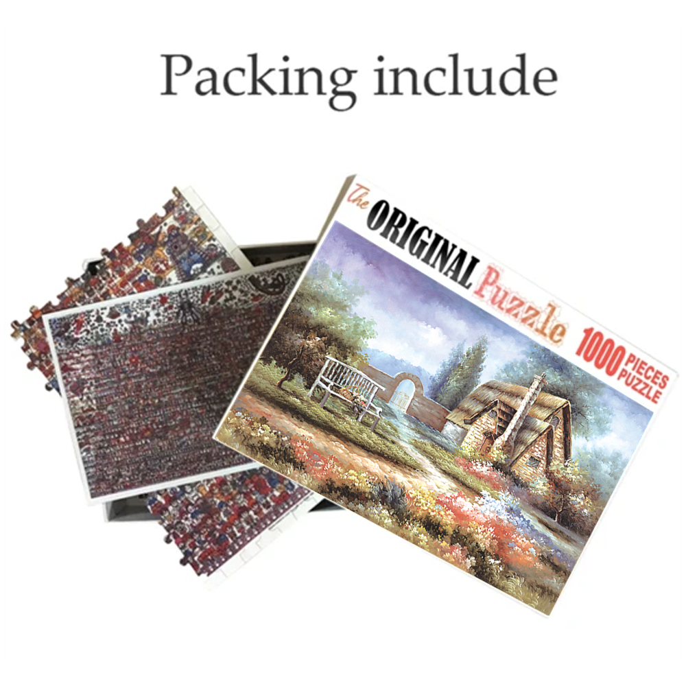 Spring Garden 1000 Piece Jigsaw Puzzle Toy For Adults and Kids