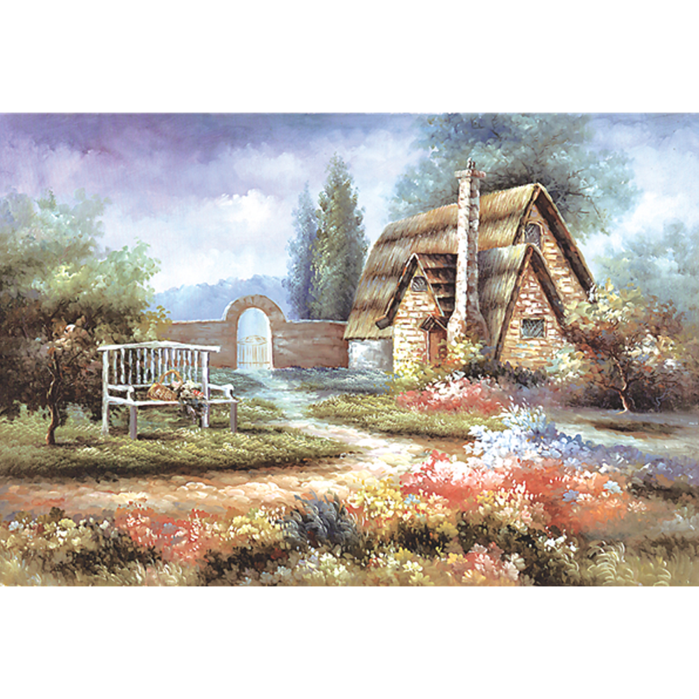 Spring Garden 1000 Piece Jigsaw Puzzle Toy For Adults and Kids