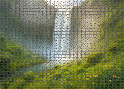 Opal Mist Plunge 200 Piece Puzzle