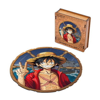 Monkey D Luffy Themed Wooden Puzzle