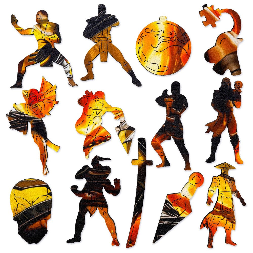 Scorpion Game Character Puzzle Set