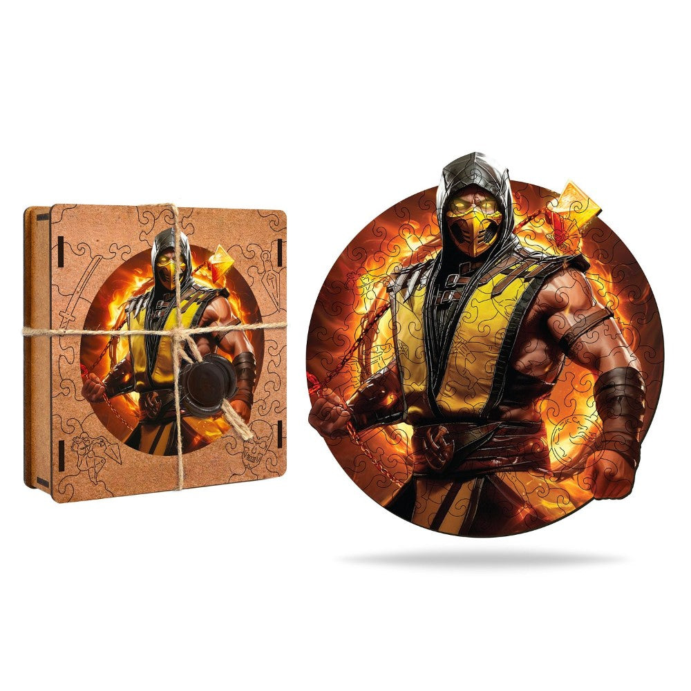 Scorpion Game Character Puzzle Set