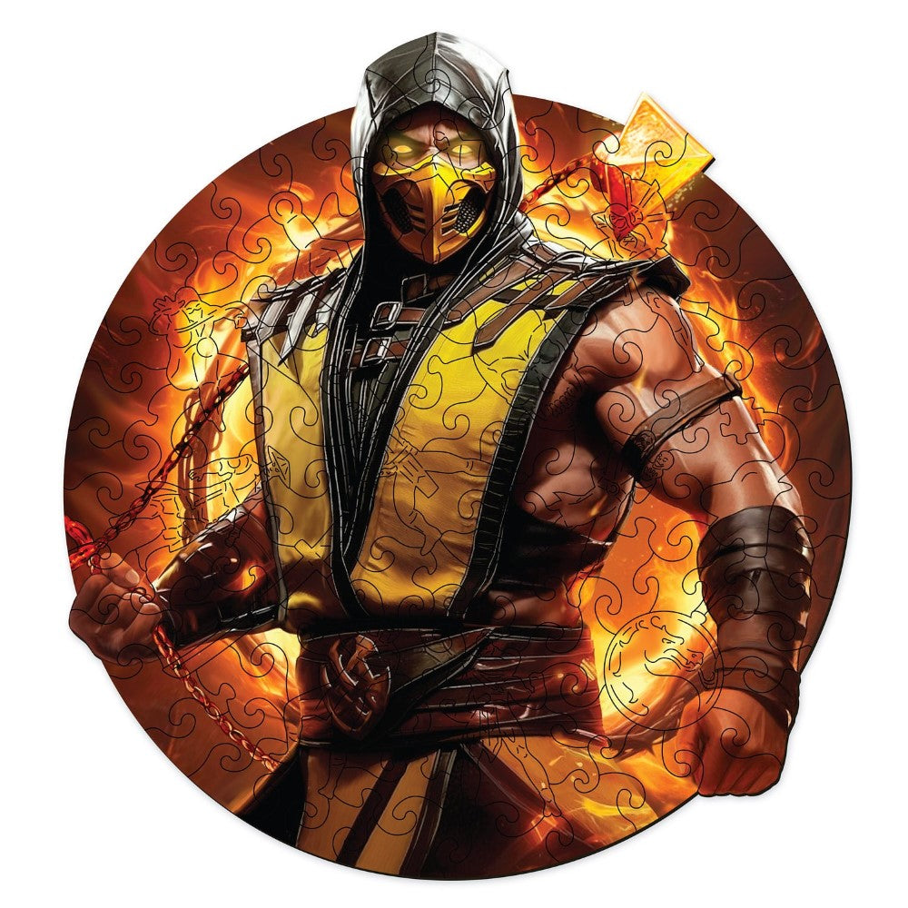 Scorpion Game Character Puzzle Set