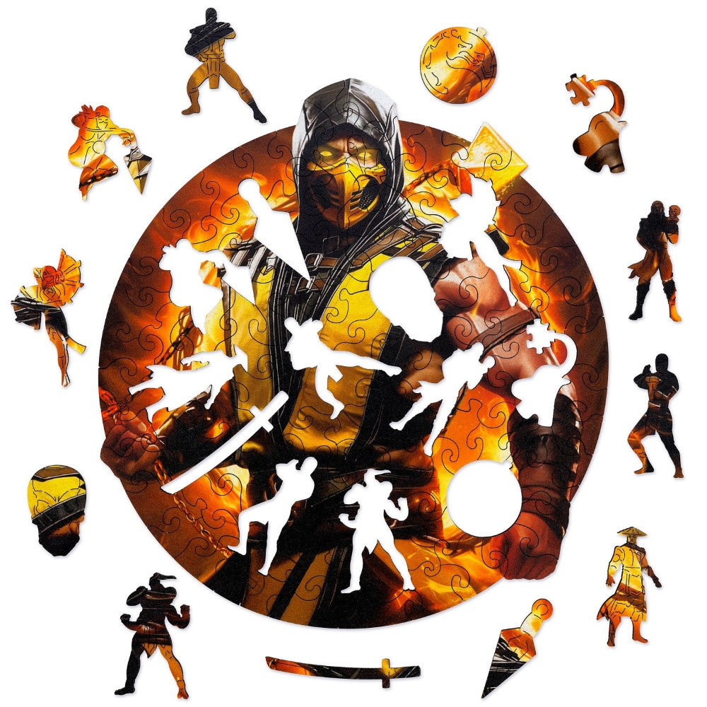 Scorpion Game Character Puzzle Set