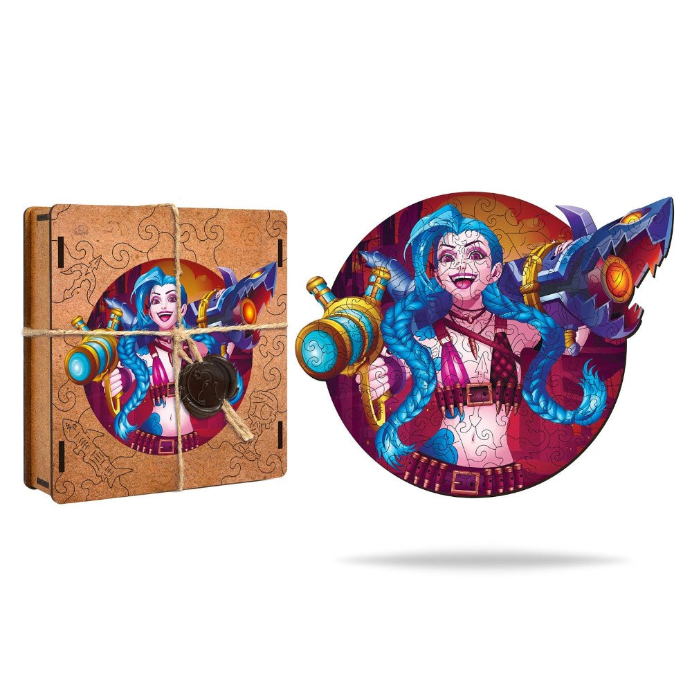 Jinx Character Wooden Puzzle Set