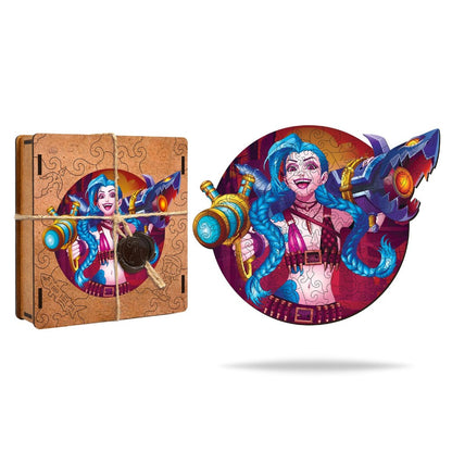 Jinx Character Wooden Puzzle Set