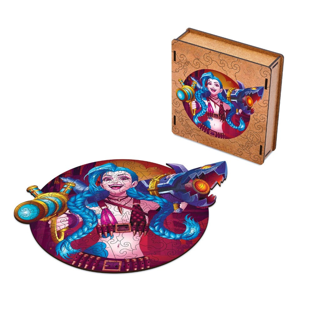 Jinx Character Wooden Puzzle Set