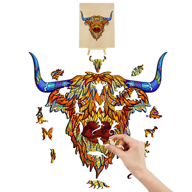 Cattle Wooden Jigsaw Puzzle