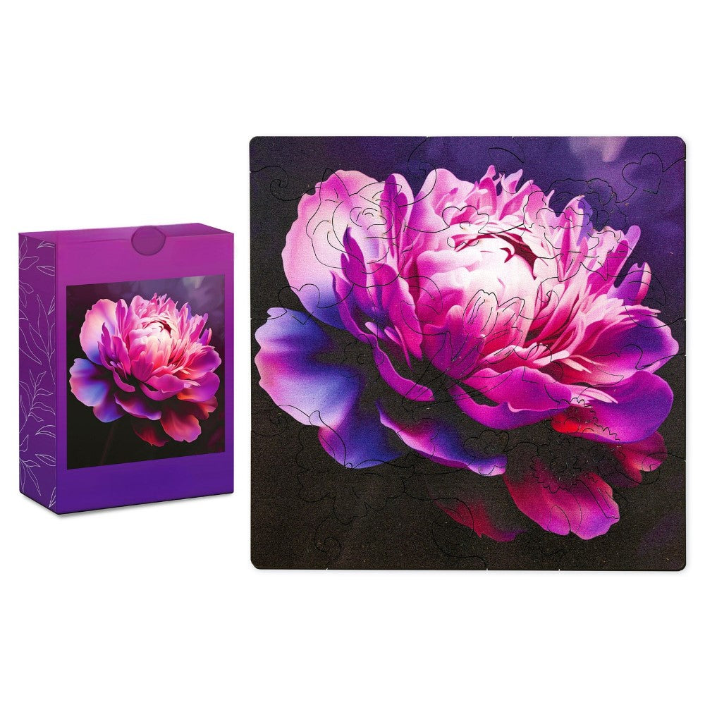 Peony Blossom Puzzle Set