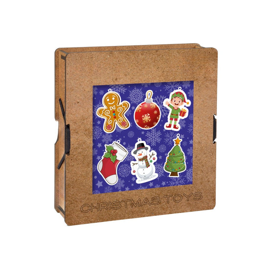 36 Pieces Festive Puzzle Set With Christmas Symbols