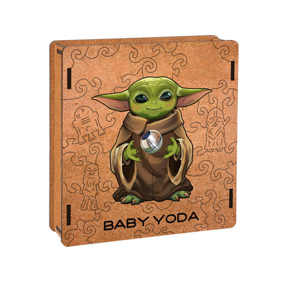 Baby Yoda Puzzle Set With 50 Pieces