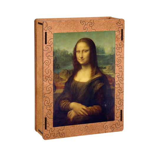 Mona Lisa Artwork Puzzle Set