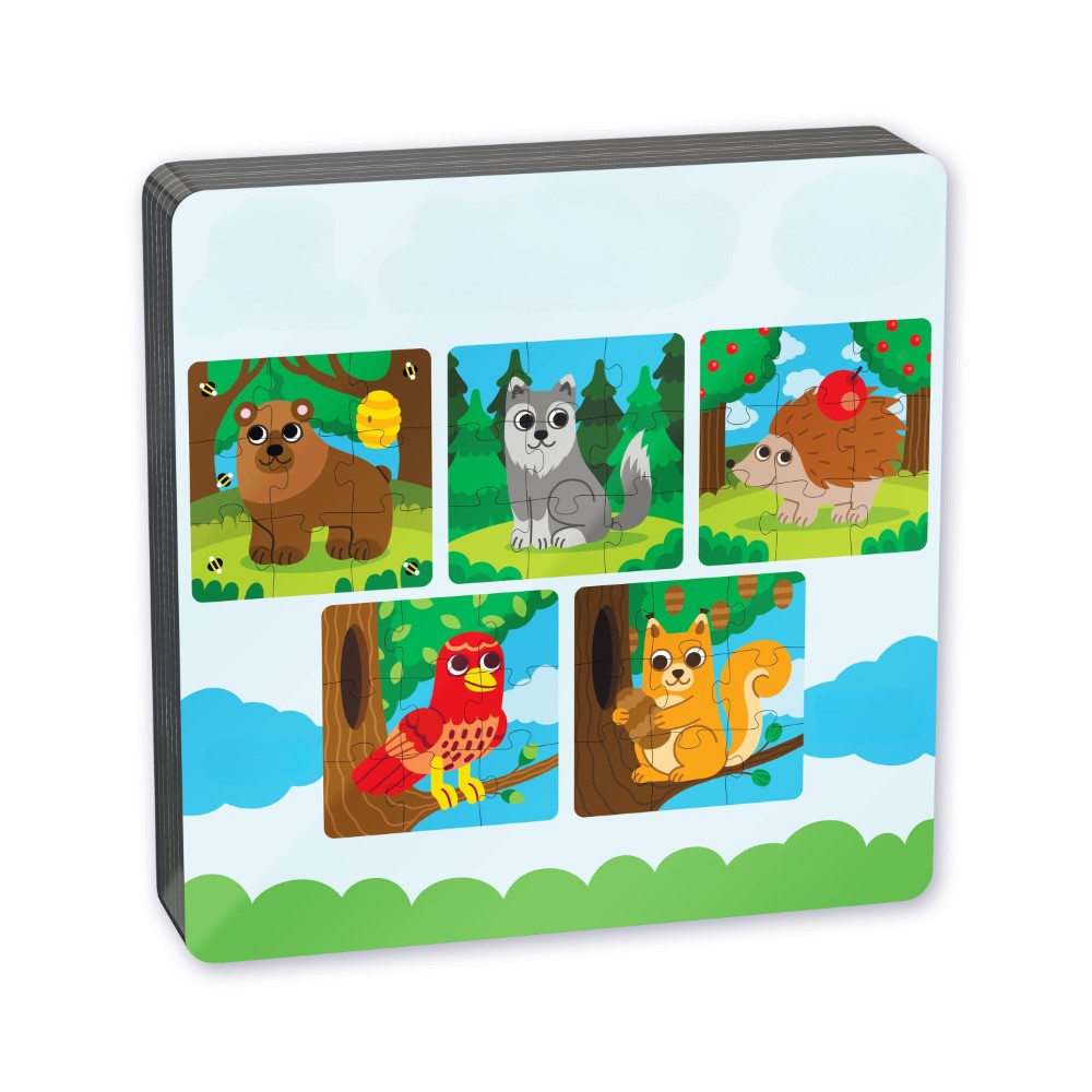 Forest Friends Puzzle Set