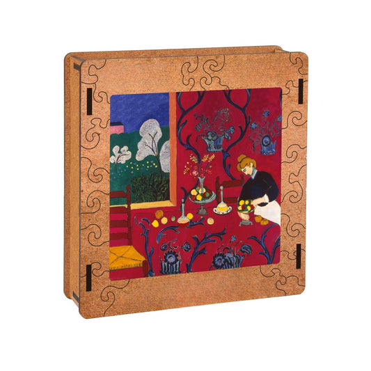 Puzzle Set Featuring Classic Room Artwork