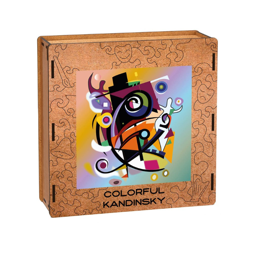 Abstract Kandinsky Inspired Puzzle Set