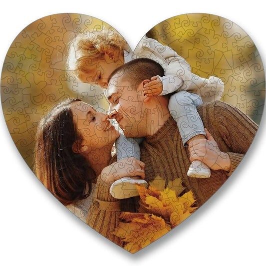 Family Portrait Personalized Photo Puzzles