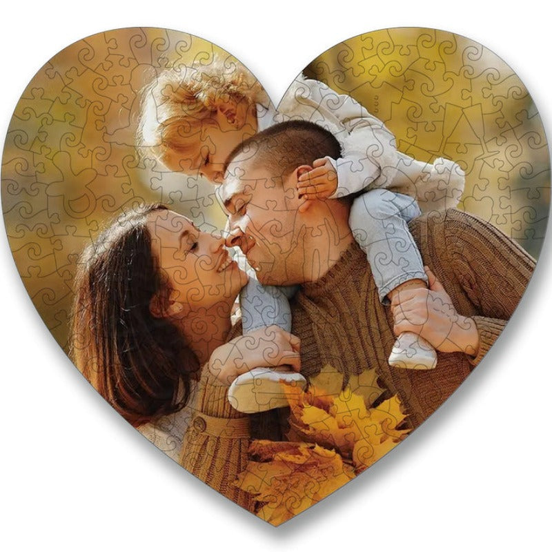 Family Portrait Personalized Photo Puzzles