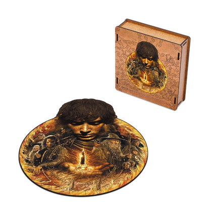 The Lord Of The Rings Themed Wooden Puzzle Set