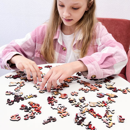 Klee Character Wooden Puzzle Set