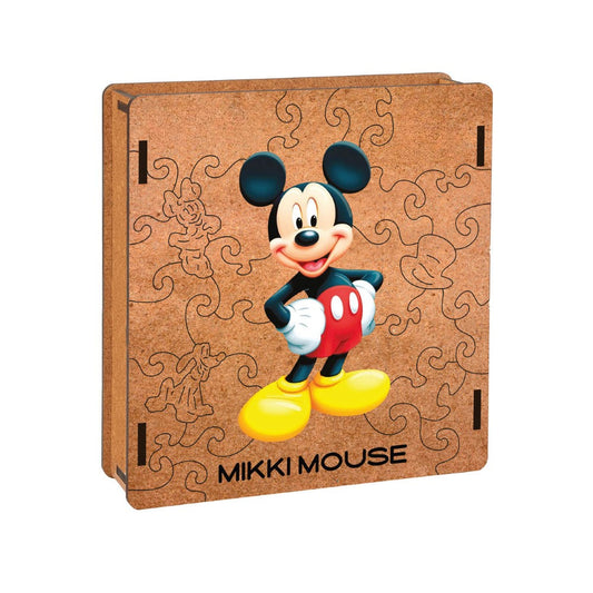 Mickey Mouse 100 Pieces Puzzle Set