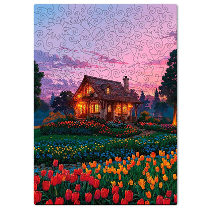 Twilight Estate Scenic Puzzle Set