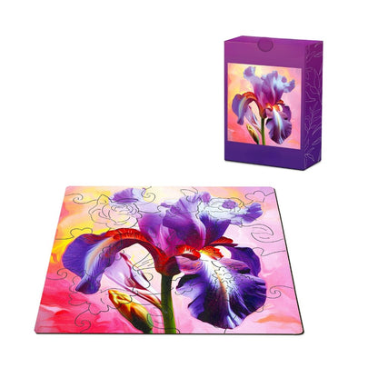 20 Pieces Iris Flower Puzzle Set