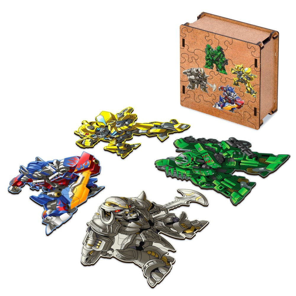 Transformers Wooden Puzzle Set