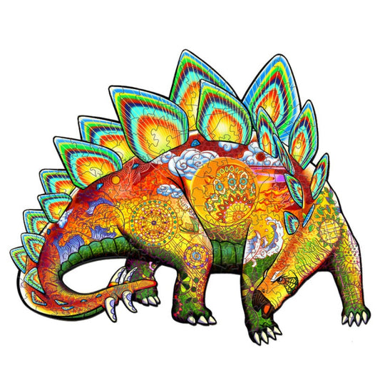 Stegosaurus Wooden Jigsaw Puzzle