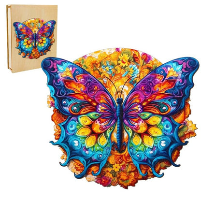 Butterfly Wooden Jigsaw Puzzle