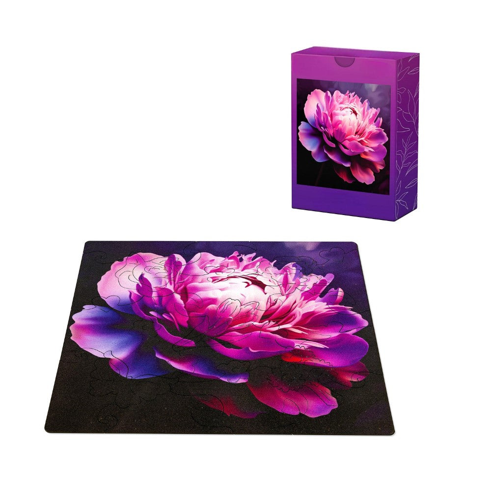 Peony Blossom Puzzle Set