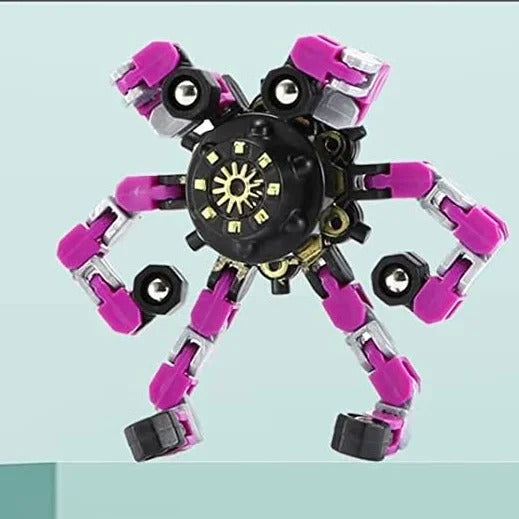 Transformable Fidget Spinner Chain Toy