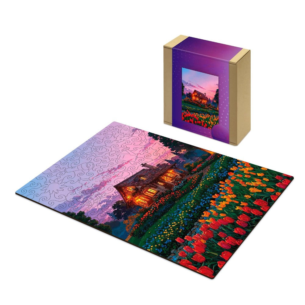 Twilight Estate Scenic Puzzle Set