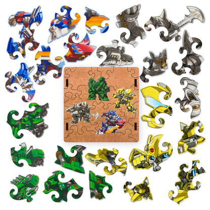 Transformers Wooden Puzzle Set