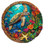 Marine Themed Sea Turtle Wooden Jigsaw Puzzle