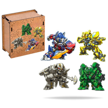 Transformers Wooden Puzzle Set