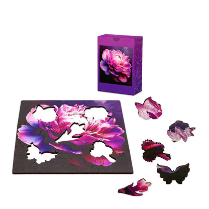 Peony Blossom Puzzle Set