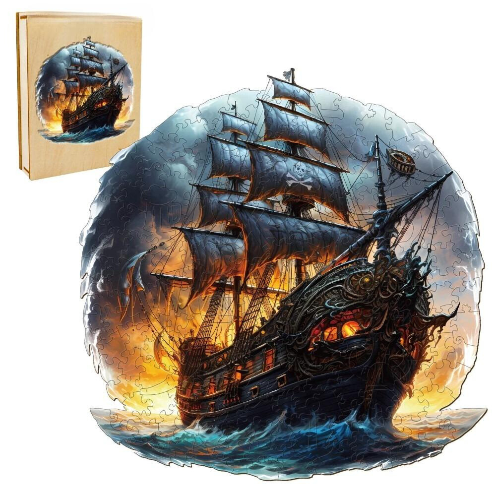 Sailing Ship Wooden Jigsaw Puzzle