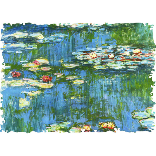 Water Lilies Wooden Jigsaw Puzzle