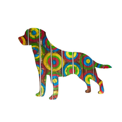 Colorful Labrador Puzzle Set